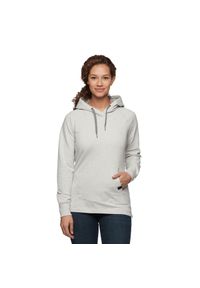 Bluza turystyczna z kapturem damska Black Diamond Rays Pullover Hoody. Typ kołnierza: kaptur. Kolor: szary