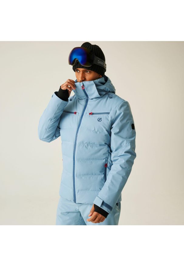 DARE 2B - Kurtka narciarska męska z membraną Speed II Dare 2b. Kolor: zielony. Materiał: tkanina. Sezon: zima. Sport: narciarstwo