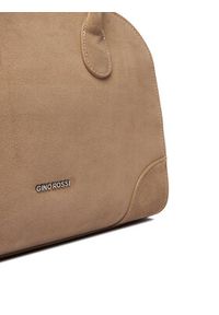 Gino Rossi - GINO ROSSI Torebka EO-LA224-19138 Beżowy. Kolor: beżowy. Materiał: zamszowe, skórzane #5