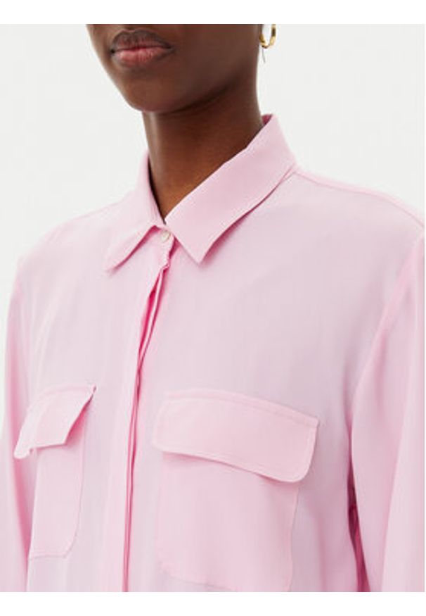 Marella Koszula Ordine 2513111151200 Różowy Regular Fit. Kolor: różowy. Materiał: syntetyk