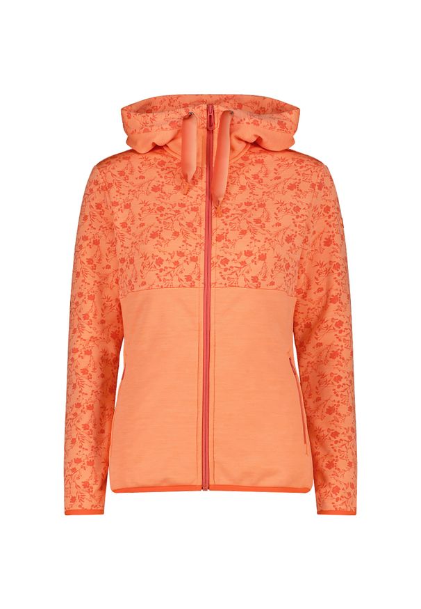 Bluza damska turystyczna CMP 35E7426. Kolor: żółty, wielokolorowy, pomarańczowy