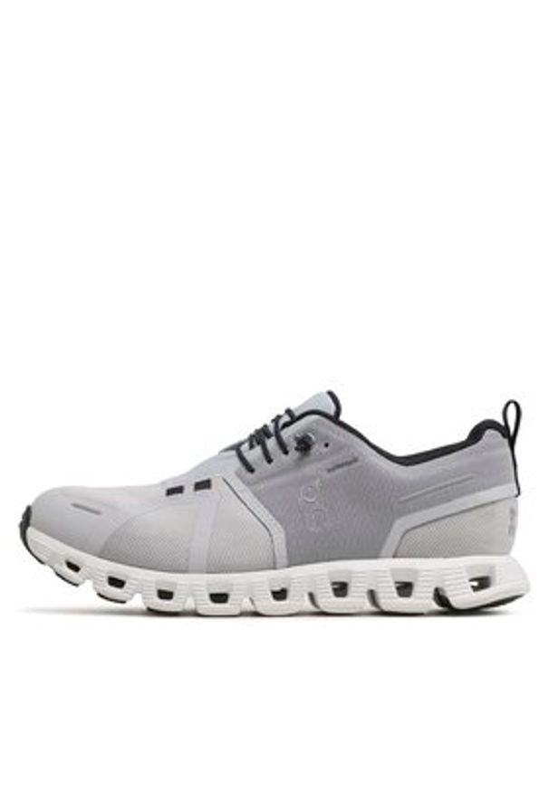On Buty do biegania Cloud 5 Waterproof 5998837 Szary. Kolor: szary. Materiał: materiał
