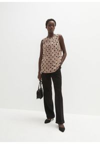 bonprix - Top ze zrównoważonej wiskozy. Kolor: brązowy. Materiał: wiskoza #3