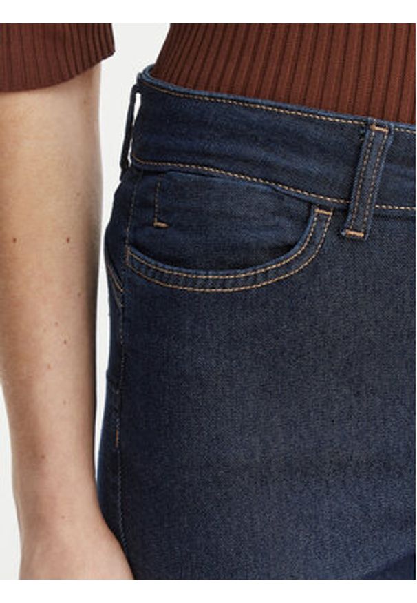 Rinascimento Jeansy CFC0127957003 Granatowy Bootcut Fit. Kolor: niebieski