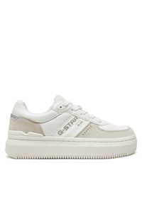 G-Star RAW - G-Star Raw Sneakersy Eve Bsc Lea W 2411 076501 Biały. Kolor: biały. Materiał: skóra #1