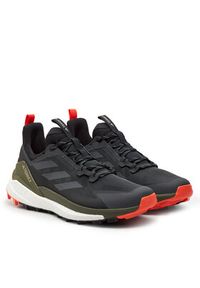 Adidas - adidas Sneakersy Terrex Free Hiker 2 Low ID7690 Czarny. Kolor: czarny. Materiał: skóra. Model: Adidas Terrex #3