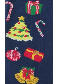 His Story - Tematyczne Skarpetki Bawełniane - Święta, Choinka, Prezenty. Kolor: wielokolorowy. Materiał: elastan, bawełna, poliamid #3