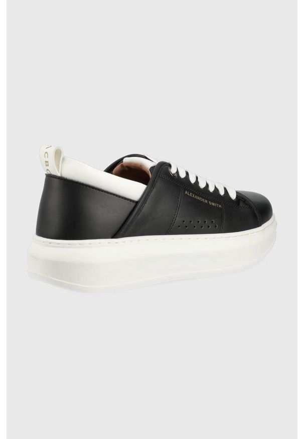 ACBC buty ACBC x Alexander Smith kolor czarny. Nosek buta: okrągły. Zapięcie: sznurówki. Kolor: czarny. Materiał: guma, materiał. Szerokość cholewki: normalna