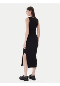 Hugo Sukienka codzienna Nalimera 50514521 Czarny Slim Fit. Okazja: na co dzień. Kolor: czarny. Materiał: bawełna. Typ sukienki: proste. Styl: casual #5
