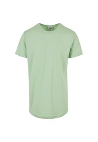 Urban Classics - Męska Długa Koszulka W Kształcie Litery T. Kolor: zielony. Długość: długie. Sport: turystyka piesza #1