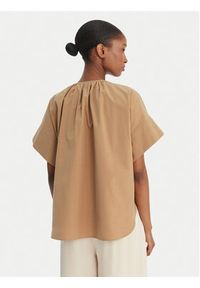 Weekend Max Mara Koszula Educata 2615111172 Beżowy Regular Fit. Kolor: beżowy. Materiał: bawełna #4