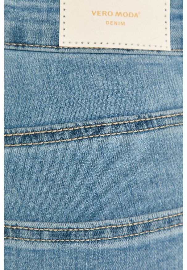 Vero Moda - Jeansy Judy. Kolor: niebieski