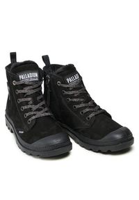 Palladium Trapery Pampa Hi Zip Wl 95982-010-M Czarny. Kolor: czarny. Materiał: skóra, nubuk