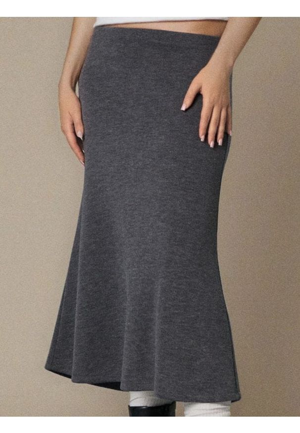 Sinsay - Spódnica - szary. Kolor: szary