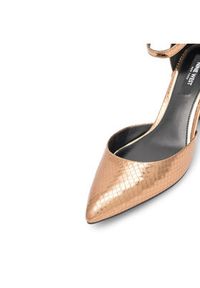 Nine West Czółenka FARIA FF-2377 Brązowy. Kolor: brązowy. Materiał: skóra #5