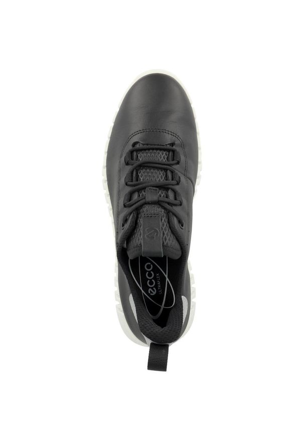 ecco - Buty do chodzenia damskie Ecco 21820360719. Kolor: czarny. Materiał: materiał, tkanina, syntetyk, skóra. Szerokość cholewki: normalna. Sport: turystyka piesza