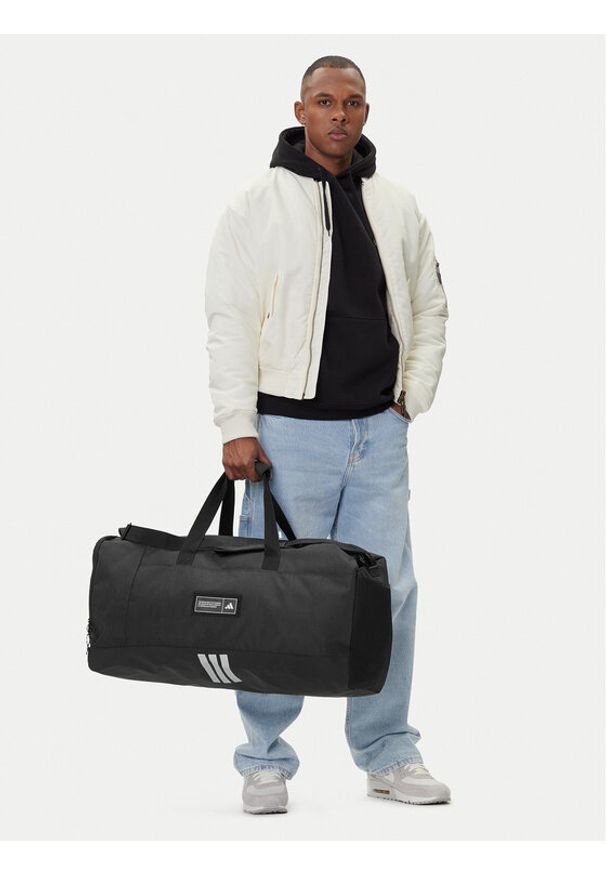 Adidas - adidas Torba 4ATHLTS Duffel Bag Large IM5522 Czarny. Kolor: czarny. Materiał: materiał
