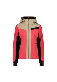 Kurtka damska narciarska CMP 34W4526. Kolor: wielokolorowy, czerwony. Sezon: zima. Sport: narciarstwo #1