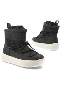 Czarne Śniegowce Filippo Ciepłe Buty Damskie Na Platformie. Kolor: czarny. Obcas: na platformie #7