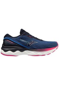 Buty do biegania damskie Mizuno Wave Skyrise 3 W. Kolor: niebieski. Model: Mizuno Wave