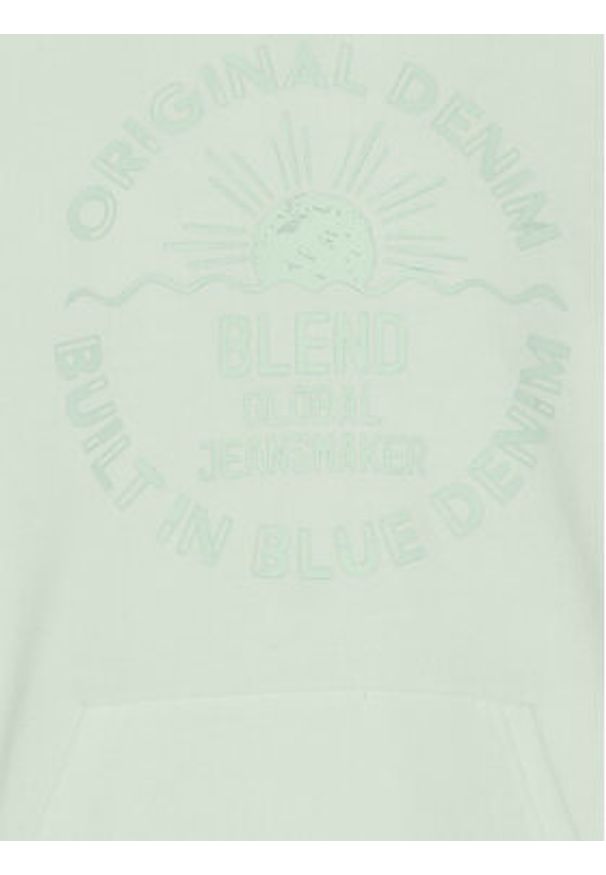 Blend Bluza 20716546 Niebieski Regular Fit. Kolor: niebieski. Materiał: syntetyk