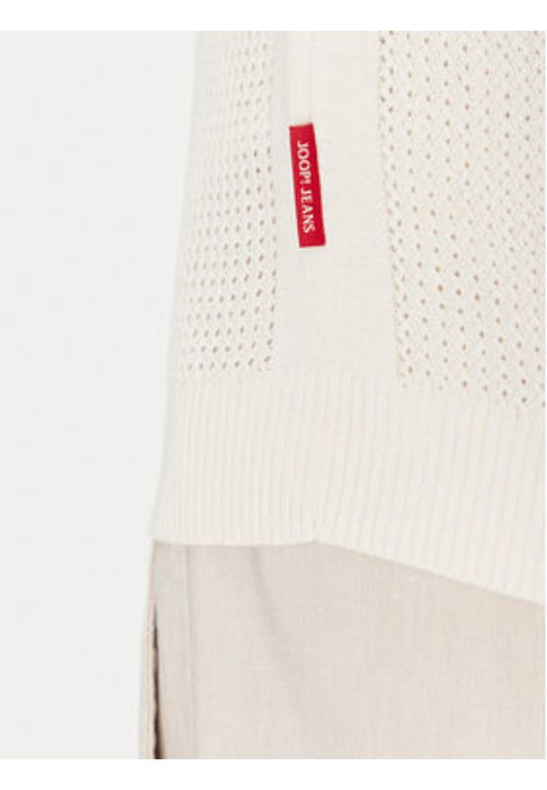 JOOP! Jeans Polo 15 JJK-08Vicono 30045448 Beżowy Modern Fit. Typ kołnierza: polo. Kolor: beżowy. Materiał: bawełna