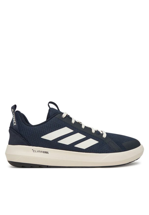 Adidas - adidas Sneakersy Terrex Boat Climacool JI3499 Granatowy. Kolor: niebieski. Materiał: materiał. Technologia: ClimaCool (Adidas). Model: Adidas Terrex