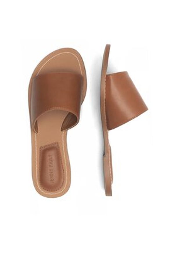 Jenny Fairy Klapki LS5186-24 Brązowy. Kolor: brązowy. Materiał: syntetyk