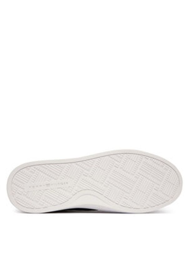 TOMMY HILFIGER - Tommy Hilfiger Sneakersy Knit Cupsole FW0FW09289 Granatowy. Kolor: niebieski. Materiał: materiał