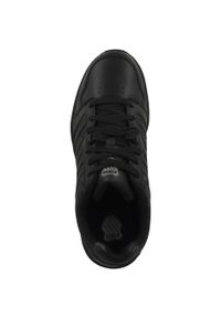 Buty do chodzenia męskie K-Swiss Rival Trainer. Zapięcie: sznurówki. Kolor: czarny. Materiał: guma, materiał, tkanina, syntetyk. Szerokość cholewki: normalna. Sport: turystyka piesza