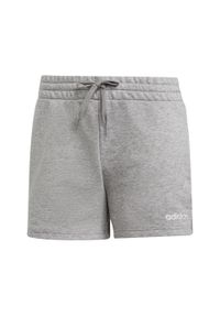 Adidas - Spodenki adidas Essentials Solid W DU0675. Kolor: szary