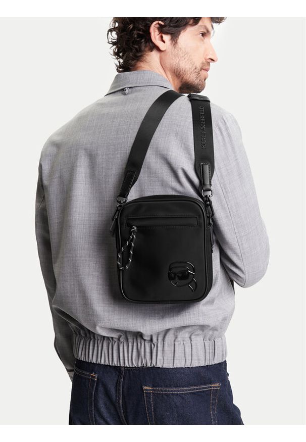 Karl Lagerfeld - KARL LAGERFELD Saszetka A2M30217 Czarny. Kolor: czarny. Materiał: materiał