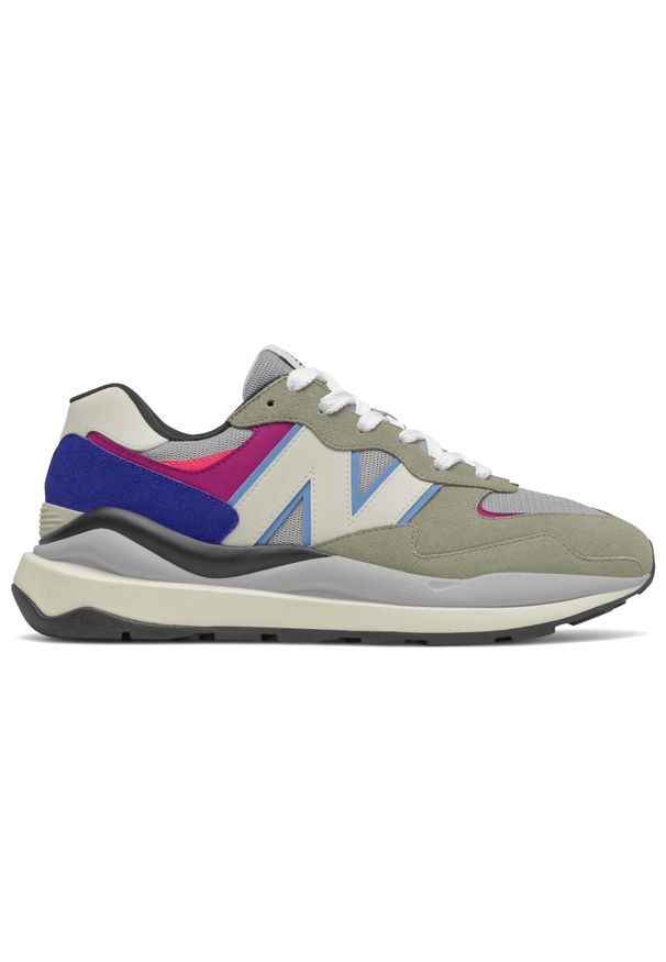 New Balance M5740DD1. Okazja: na co dzień. Materiał: guma, zamsz, materiał, bawełna, syntetyk. Wzór: aplikacja