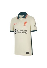 Koszulka dla dzieci Nike Liverpool FC Stadium DB2566. Typ kołnierza: polo. Materiał: materiał, poliester. Długość rękawa: krótki rękaw. Technologia: Dri-Fit (Nike). Długość: krótkie #2