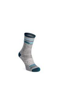 DARN TOUGH - Skarpety damskie Darn Tough Pacer Micro Crew Ultra-Lightweight with Cushion. Kolor: szary