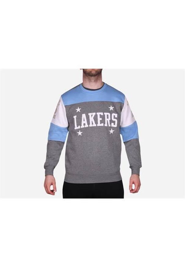 Bluza sportowa męska Mitchell & Ness Minneapolis Lakers. Kolor: szary