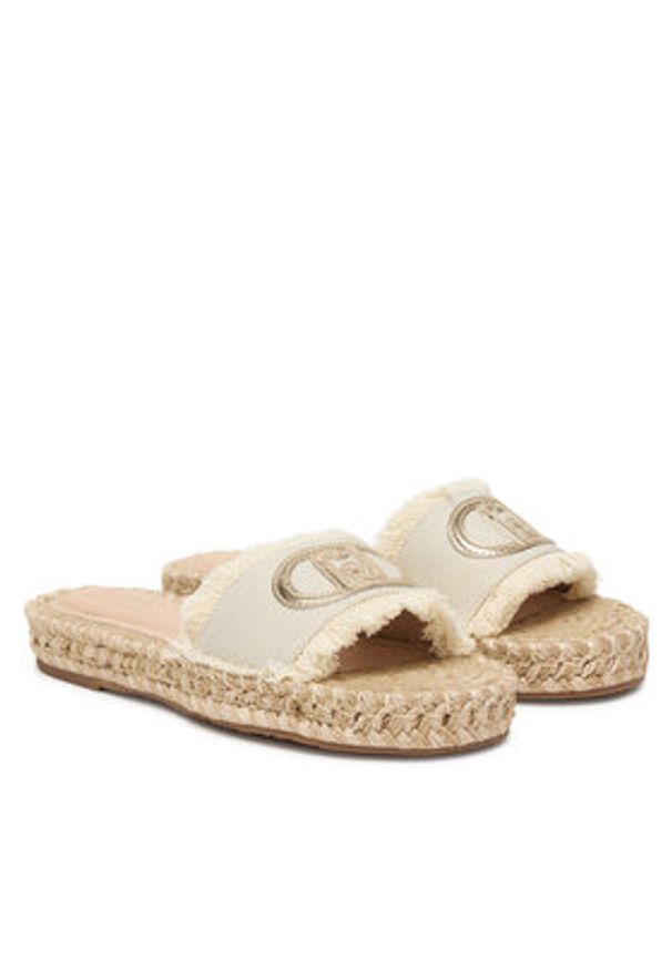 Liu Jo Espadryle Paros 01 SA6099 TX536 Beżowy. Kolor: beżowy. Materiał: materiał