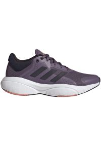 Adidas - Buty adidas Response W IG0334 fioletowe. Zapięcie: sznurówki. Kolor: fioletowy. Materiał: guma. Szerokość cholewki: normalna #7