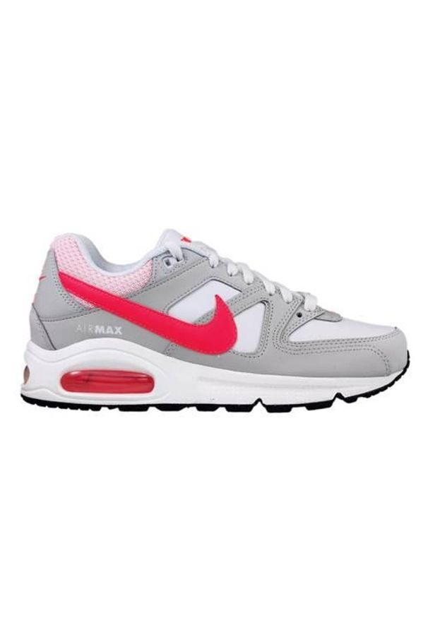 Buty do chodzenia damskie Nike Air Max Command. Zapięcie: sznurówki. Kolor: wielokolorowy, szary. Materiał: guma, materiał, syntetyk, tkanina. Szerokość cholewki: normalna. Model: Nike Air Max. Sport: turystyka piesza