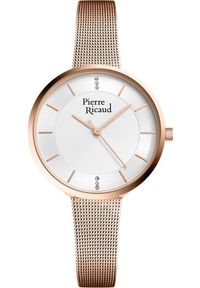 Zegarek Pierre Ricaud Zegarek damski Pierre Ricaud P23006.9113Q CYRKONIE różowe złoto. Kolor: złoty, wielokolorowy, różowy #1