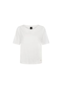 Damska koszulka z dżerseju Geox. Kolor: biały. Materiał: jersey #1