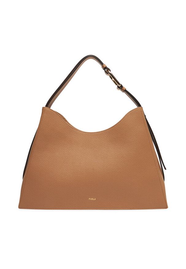 Furla Torebka Nuvola L WB01246 HSF000 CN YU500 Brązowy. Kolor: brązowy. Materiał: skórzane