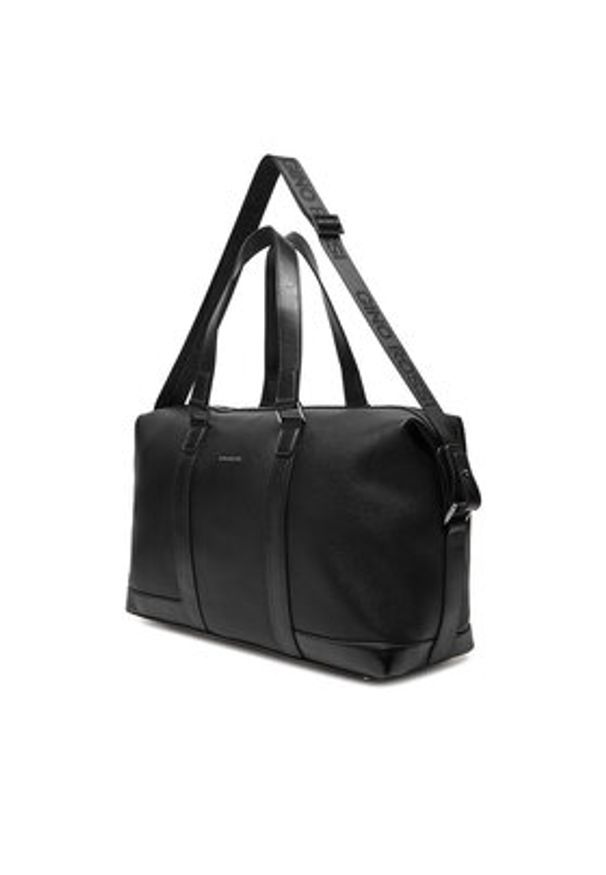 Gino Rossi Torba weekendowa C-GIN-L-001-08 Czarny. Kolor: czarny. Materiał: materiał