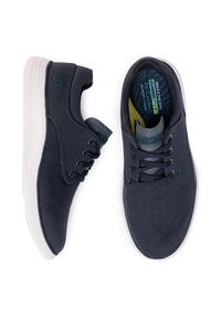 skechers - Skechers Sneakersy Burbank 204083/NVY Granatowy. Kolor: niebieski. Materiał: materiał #3