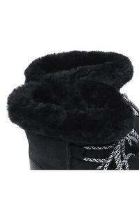 EMU Australia Śniegowce Blurred W12641 Czarny. Kolor: czarny. Materiał: skóra #7