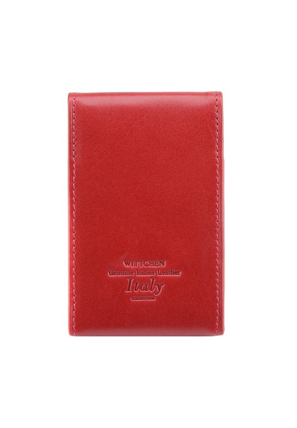 Czerwone etui Wittchen
