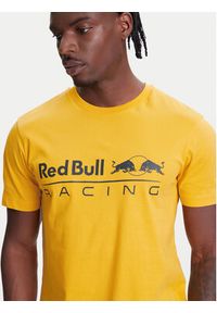 Pepe Jeans T-Shirt Red Bull Racing Logo RM500016 Żółty Regular Fit. Kolor: żółty. Materiał: bawełna #5