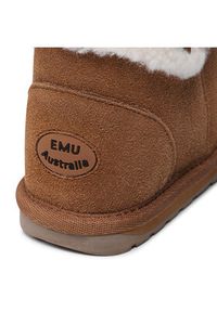 EMU Australia Śniegowce Burnet K12617 Brązowy. Kolor: brązowy. Materiał: skóra #6