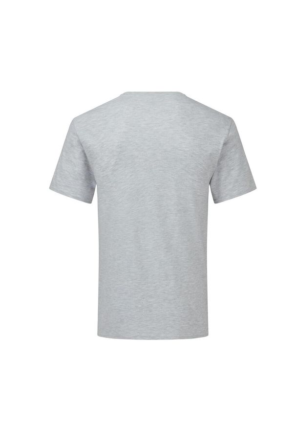 FRUIT OF THE LOOM - Koszulka Unisex Dla Dorosłych Iconic 150 Heather V Neck. Kolor: szary