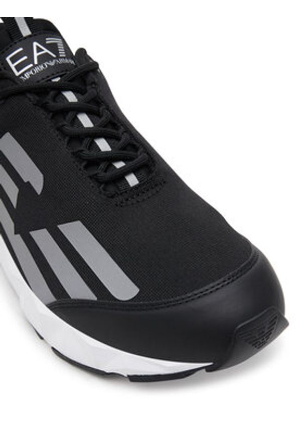 EA7 Emporio Armani Sneakersy X8X217 XK433 N763 Czarny. Kolor: czarny. Materiał: materiał